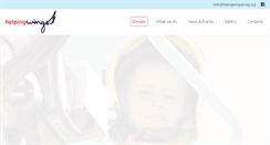 Desktop Screenshot of helpingwingsjersey.org