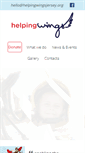 Mobile Screenshot of helpingwingsjersey.org